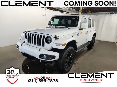 White 2022 Jeep Wrangler Unlimited Sahara High Altitude for sale in St. Charles, MO