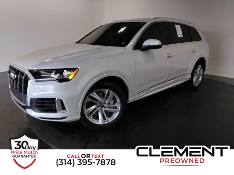 White 2022 Audi Q7 55 Premium Plus for sale in St. Charles, MO