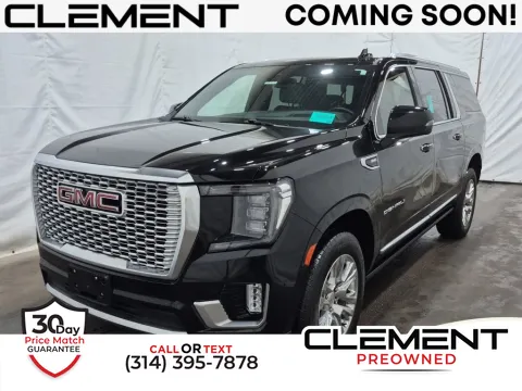 Black 2023 GMC Yukon XL Denali for sale in St. Charles, MO