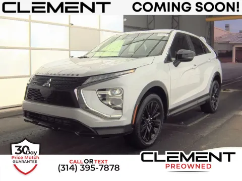 White 2023 Mitsubishi Eclipse Cross LE for sale in St. Charles, MO