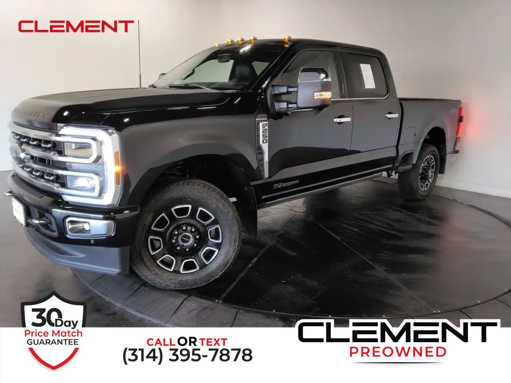 Gray 2024 Ford F-250SD Platinum for sale in St. Charles, MO