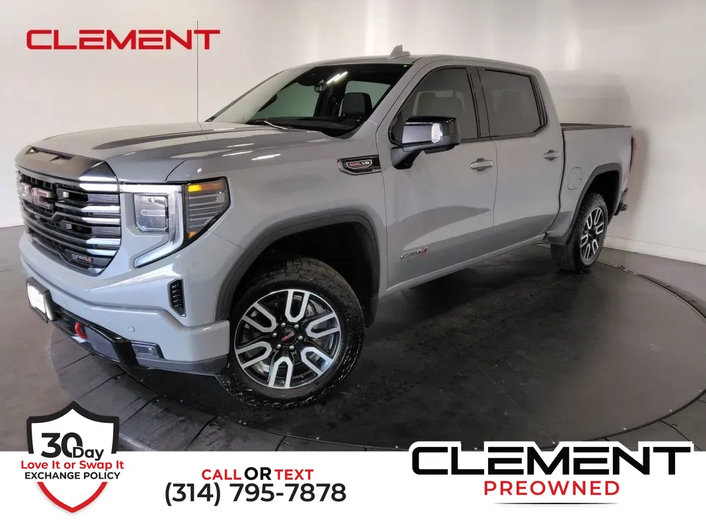 Gray 2024 GMC Sierra 1500 AT4 for sale in St. Charles, MO