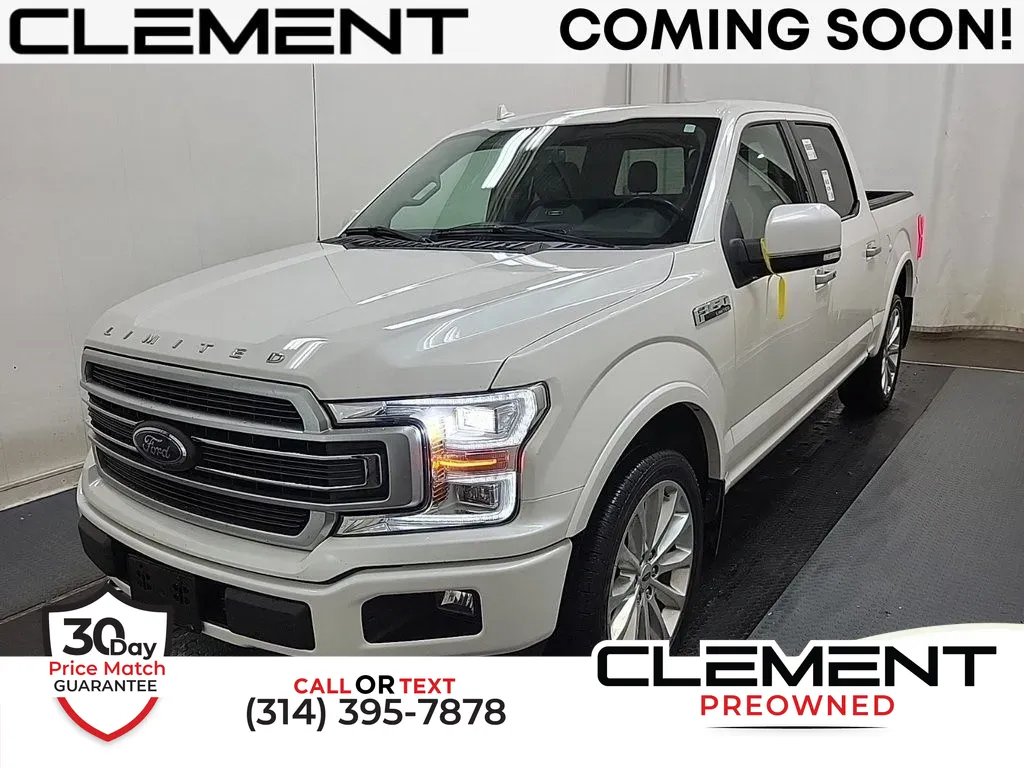 White 2019 Ford F-150 Limited for sale in St. Charles, MO
