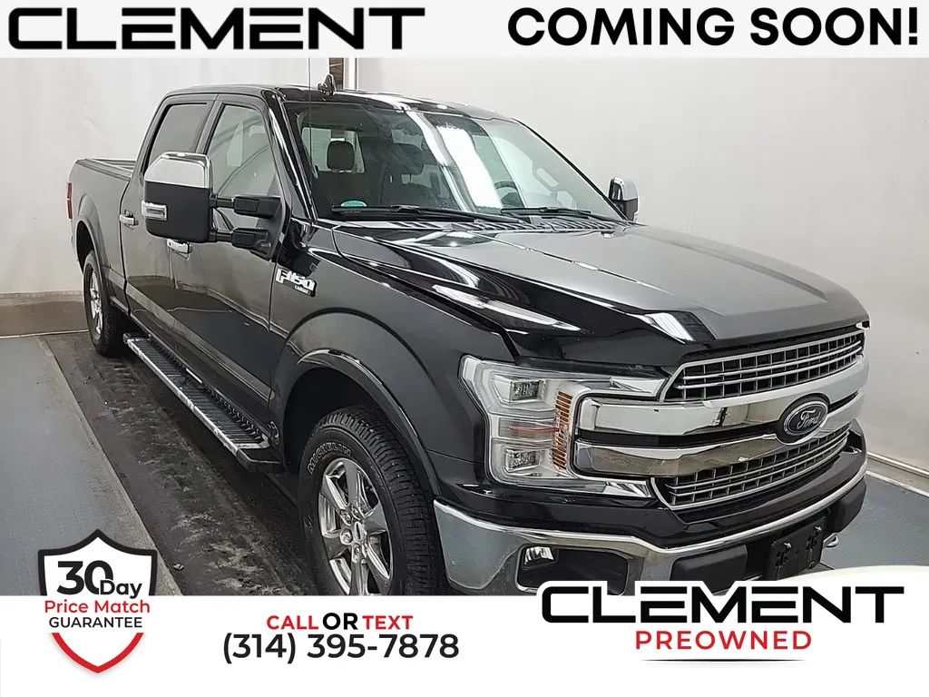 Black 2018 Ford F-150 Lariat for sale in St. Charles, MO