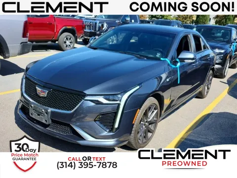 Black 2021 Cadillac CT4 Sport for sale in St. Charles, MO