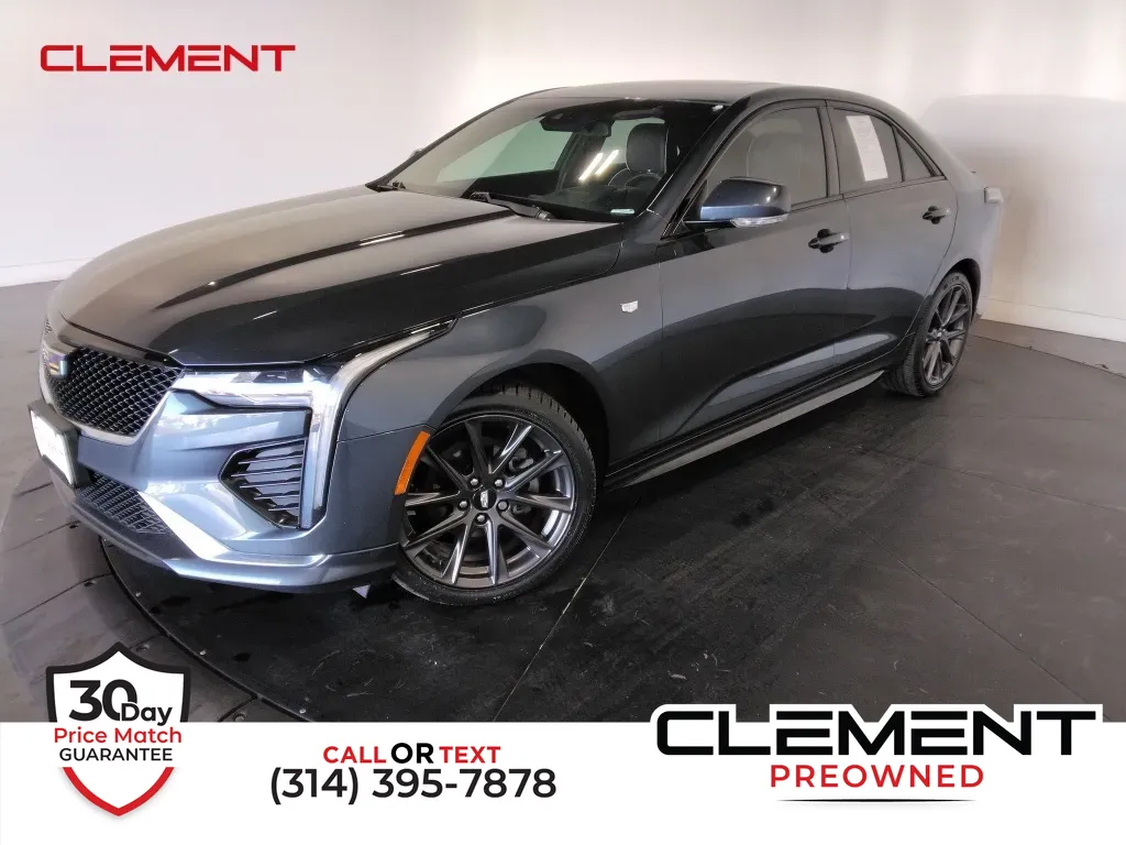 Black 2021 Cadillac CT4 Sport for sale in St. Charles, MO