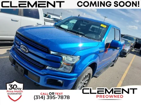 Blue 2020 Ford F-150 Lariat for sale in St. Charles, MO