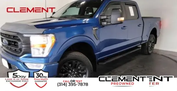 Blue 2022 Ford F-150 XLT for sale in St. Charles, MO