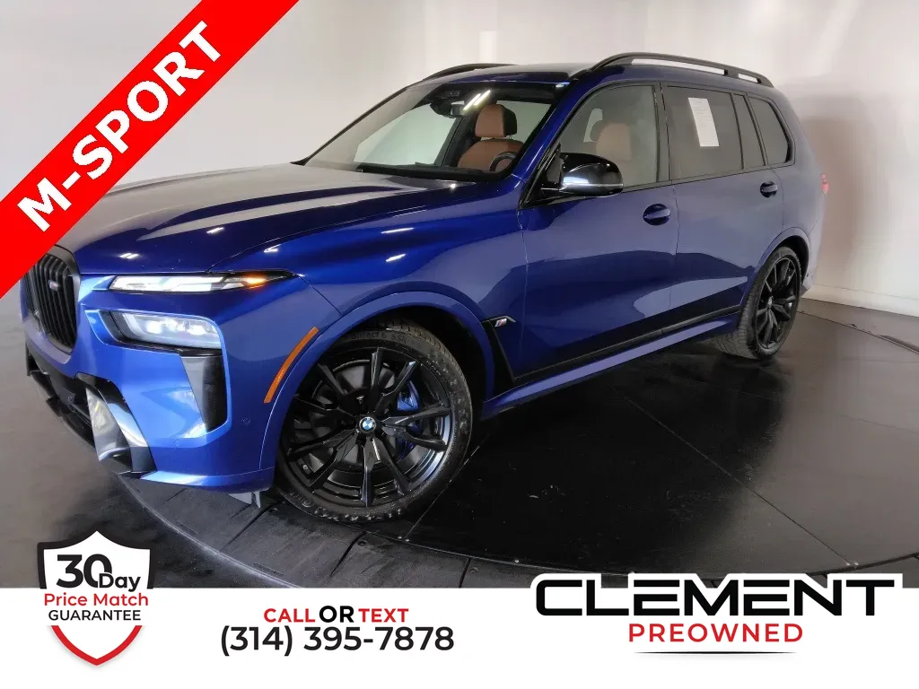 Blue 2023 BMW X7 M60i for sale in St. Charles, MO