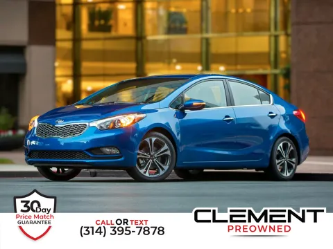 Black 2015 Kia Forte LX for sale in St. Charles, MO