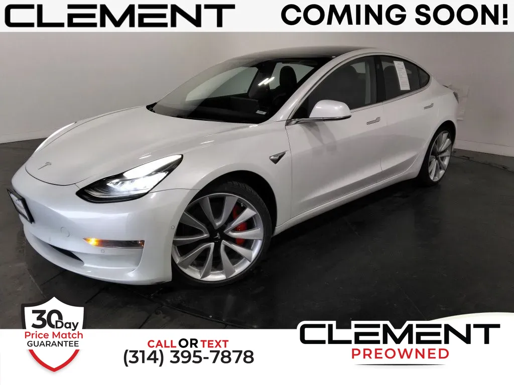White 2019 Tesla Model 3 Long Range for sale in St. Charles, MO