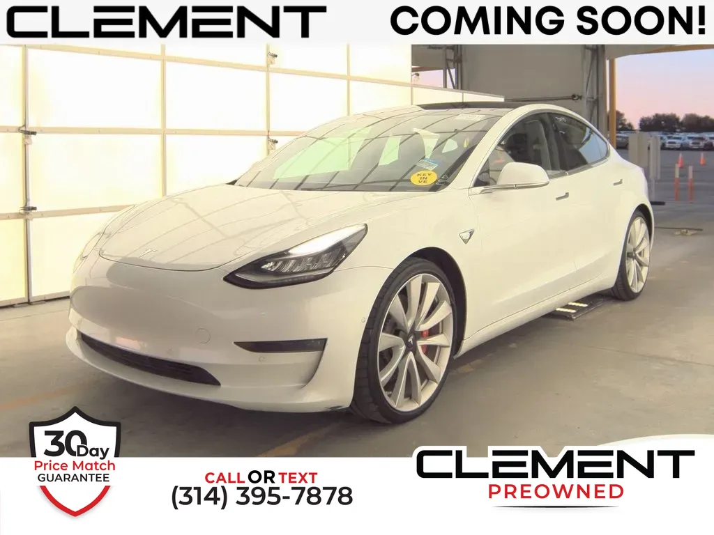 White 2019 Tesla Model 3 Long Range for sale in St. Charles, MO