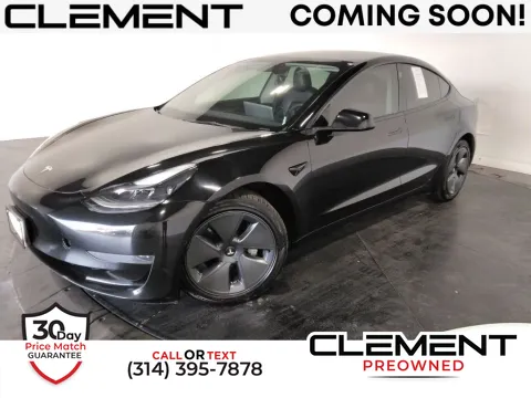 Black 2021 Tesla Model 3 Standard Range Plus for sale in St. Charles, MO