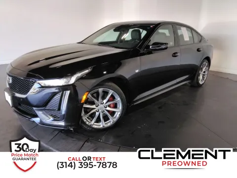 Black 2022 Cadillac CT5 Sport for sale in St. Charles, MO