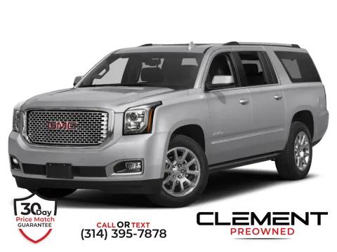 Black 2017 GMC Yukon XL Denali for sale in St. Charles, MO