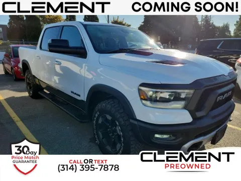 White 2019 Ram 1500 Rebel for sale in St. Charles, MO