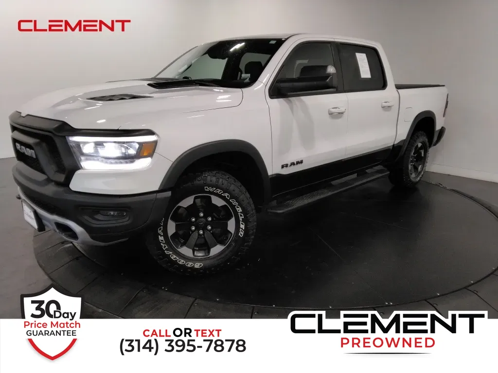 White 2019 Ram 1500 Rebel for sale in St. Charles, MO