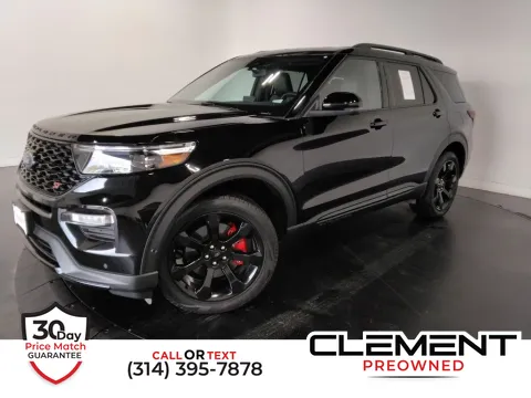 Black 2023 Ford Explorer ST for sale in St. Charles, MO
