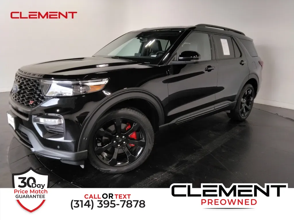Blue 2023 Ford Explorer ST for sale in St. Charles, MO