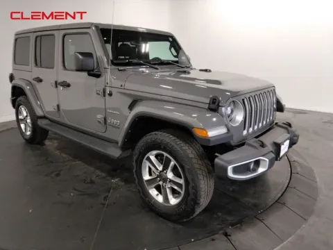 Another view of 2021 Jeep Wrangler Unlimited Sahara for sale in St. Charles, MO at Clement Supercenter
