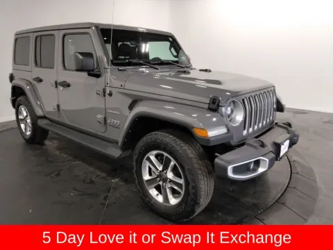 Another view of 2021 Jeep Wrangler Unlimited Sahara for sale in St. Charles, MO at Clement Supercenter