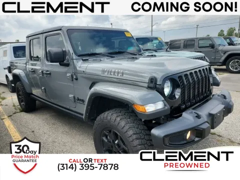Gray 2021 Jeep Gladiator Willys for sale in St. Charles, MO