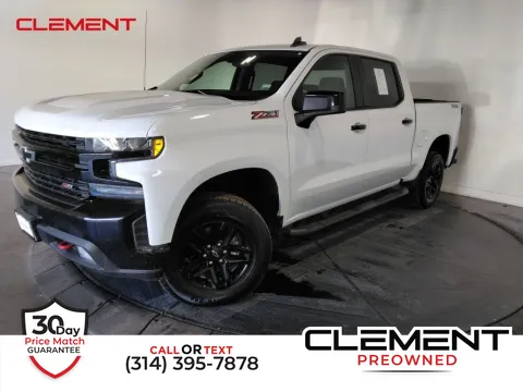White 2022 Chevrolet Silverado 1500 LTD LT Trail Boss for sale in St. Charles, MO