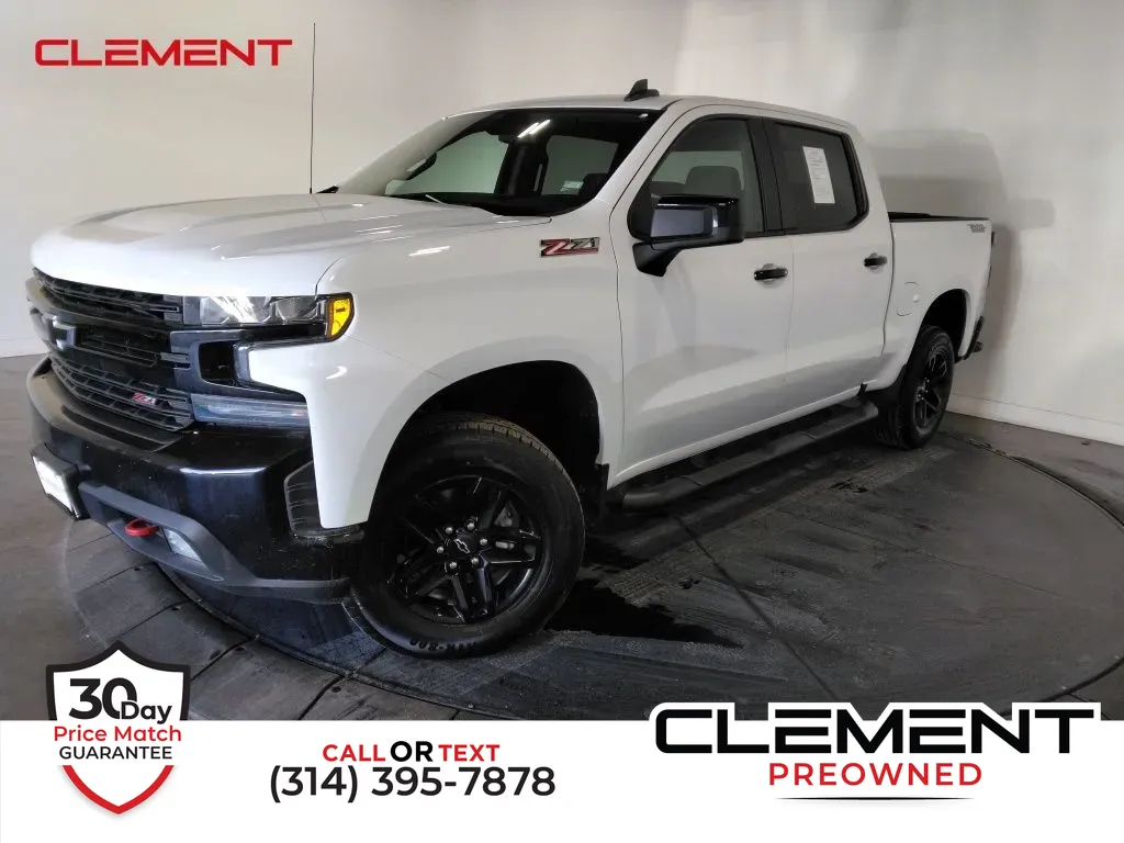 White 2022 Chevrolet Silverado 1500 LTD LT Trail Boss for sale in St. Charles, MO