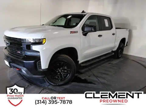 White 2022 Chevrolet Silverado 1500 LTD LT Trail Boss for sale in St. Charles, MO