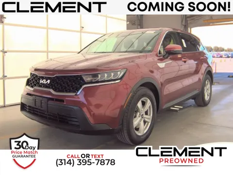 Red 2022 Kia Sorento LX for sale in St. Charles, MO