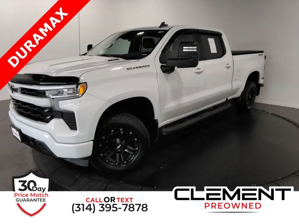 White 2023 Chevrolet Silverado 1500 RST for sale in St. Charles, MO