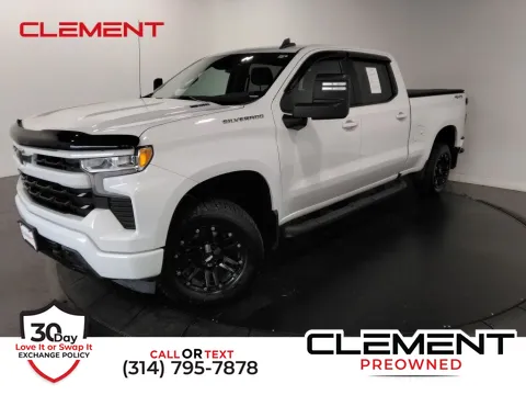 White 2023 Chevrolet Silverado 1500 RST for sale in St. Charles, MO