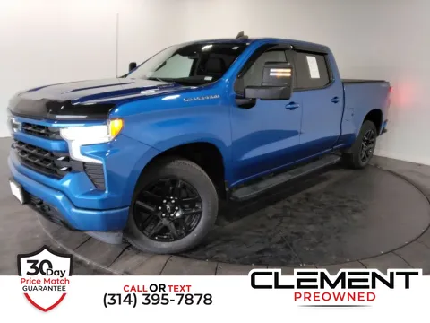 Blue 2023 Chevrolet Silverado 1500 RST for sale in St. Charles, MO