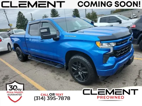 Blue 2023 Chevrolet Silverado 1500 RST for sale in St. Charles, MO