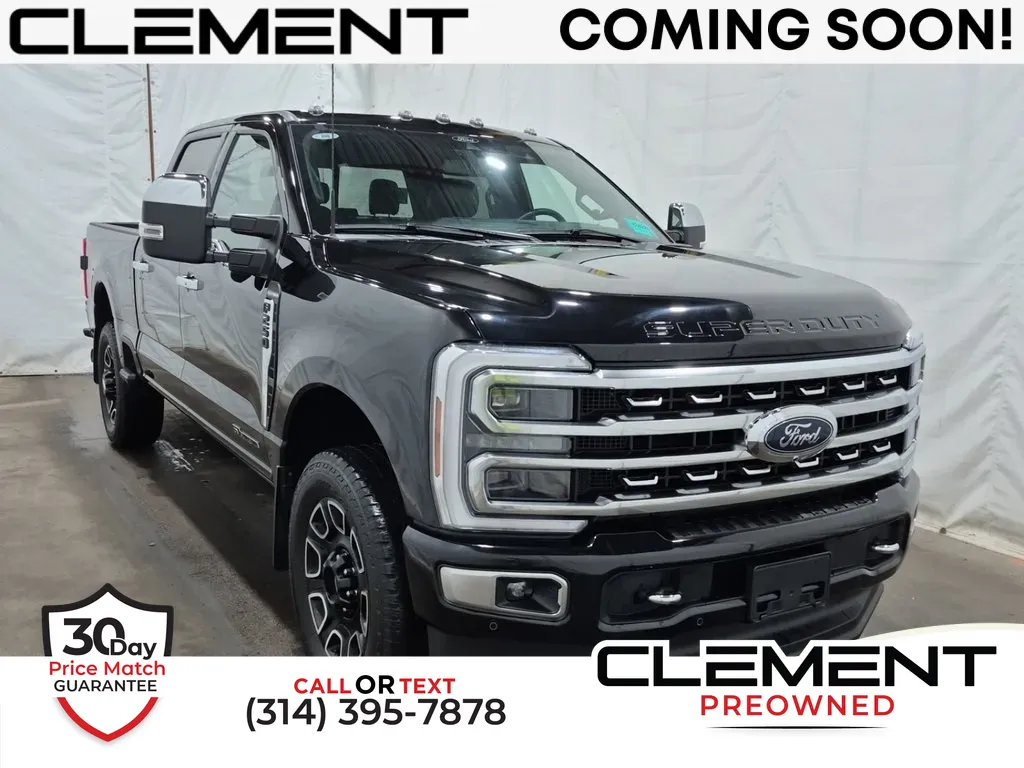 Black 2024 Ford F-250SD Platinum for sale in St. Charles, MO