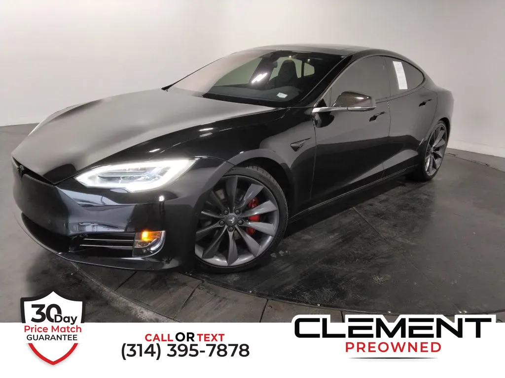 Blue 2017 Tesla Model S for sale in St. Charles, MO