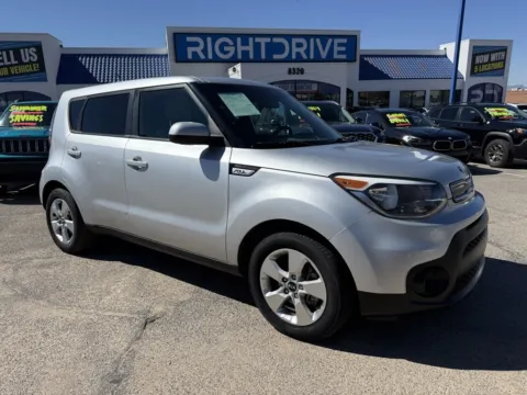 Silver 2018 Kia Soul for sale in El Paso, TX