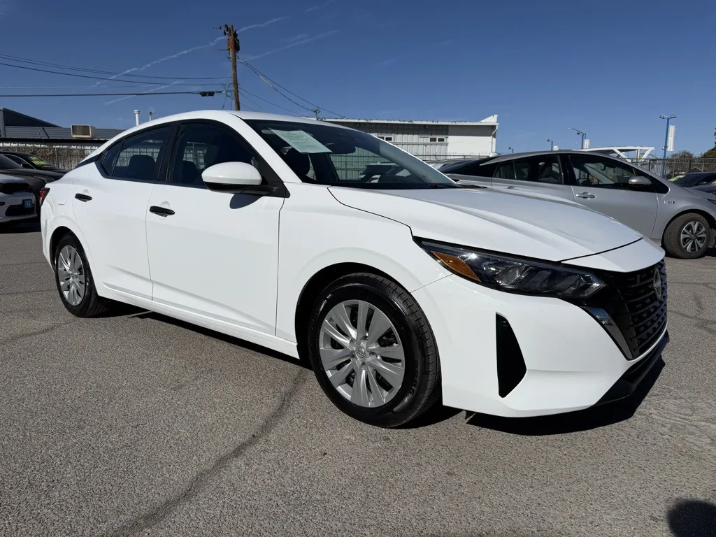 White 2024 Nissan Sentra S for sale in El Paso, TX