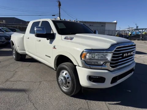 White 2023 Ram 3500 Laramie Longhorn for sale in El Paso, TX