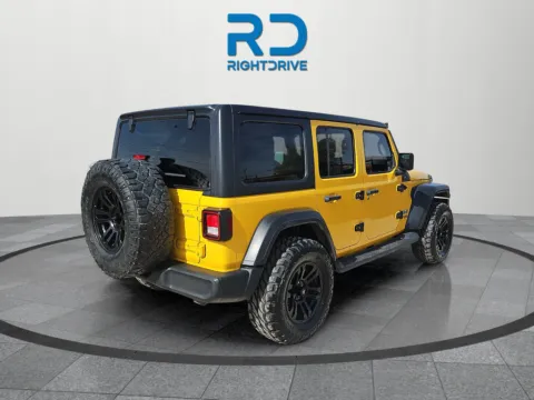 Another view of 2018 Jeep Wrangler Unlimited Sport S for sale in El Paso, TX at RightDrive - 9315 Montana