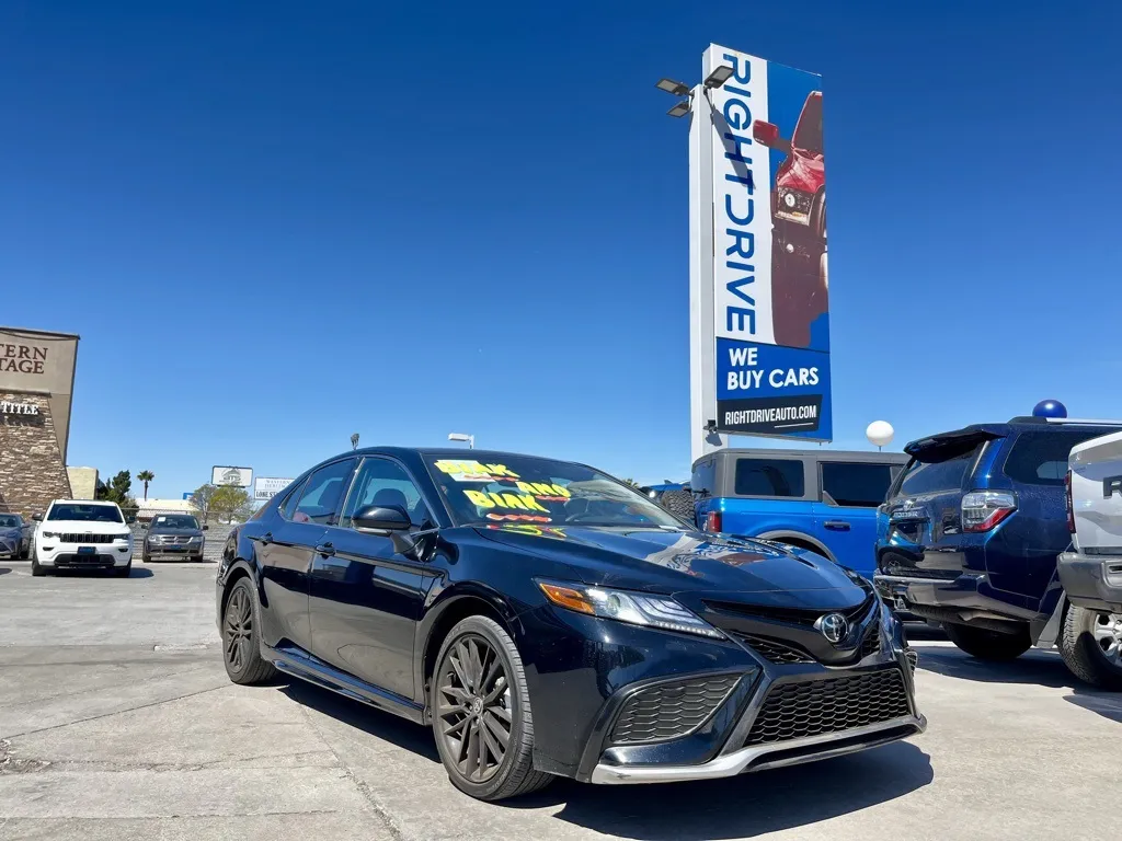 Black 2023 Toyota Camry XSE for sale in El Paso, TX