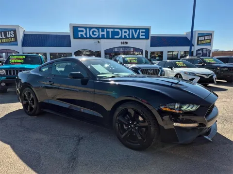 Blue 2021 Ford Mustang EcoBoost for sale in El Paso, TX
