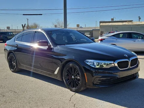 Black 2019 BMW 5 Series 530i for sale in El Paso, TX