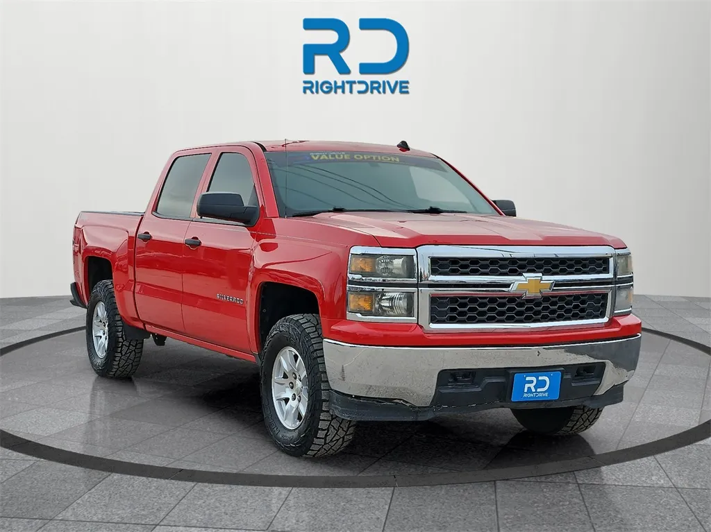 Red 2014 Chevrolet Silverado 1500 LT for sale in El Paso, TX
