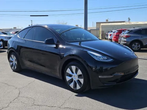 Black 2020 Tesla Model Y Long Range for sale in El Paso, TX