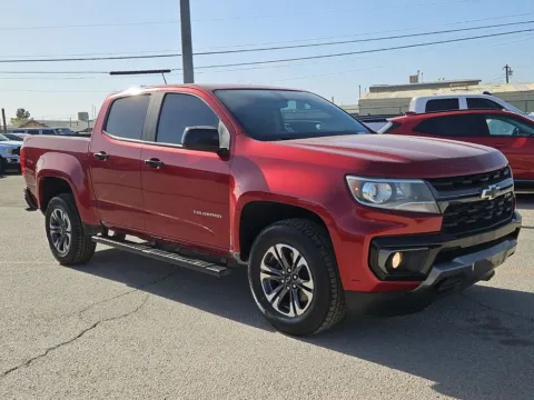 Red 2021 Chevrolet Colorado Z71 for sale in El Paso, TX