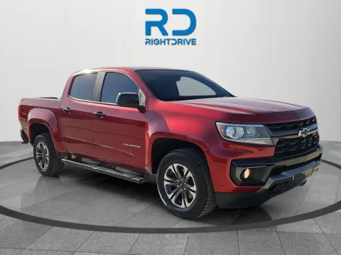 Red 2021 Chevrolet Colorado Z71 for sale in El Paso, TX