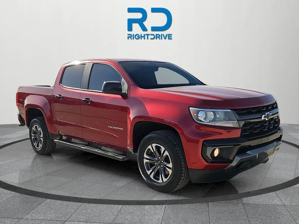 Red 2021 Chevrolet Colorado Z71 for sale in El Paso, TX