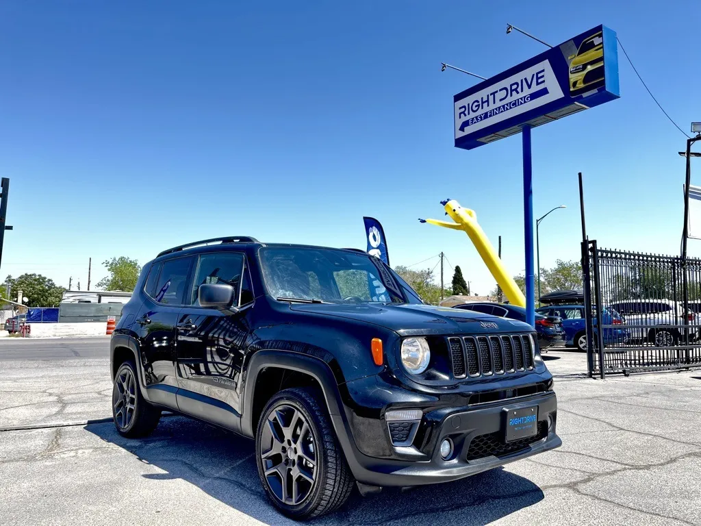 Black 2021 Jeep Renegade Latitude for sale in El Paso, TX