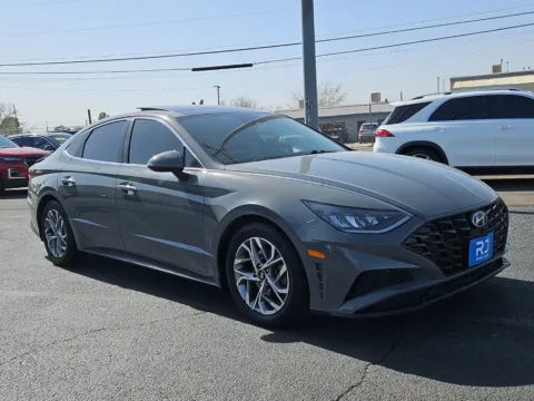 Gray 2021 Hyundai Sonata SEL for sale in El Paso, TX